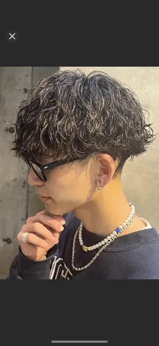 パーマ メンズ ☀️メンズパーマ☀️ /栄/新成のヘアスタイル