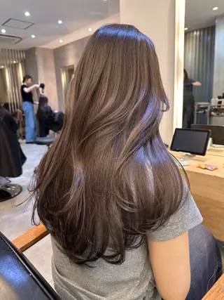 ロング 美髪矯正💎副店長 💎ミツキのヘアスタイル