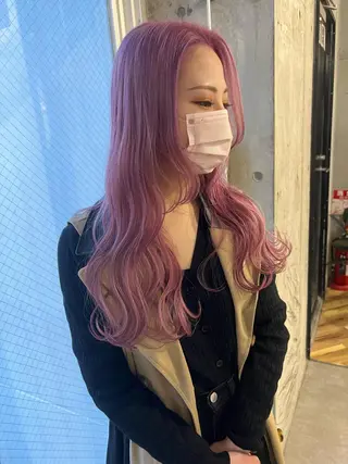 ロング カラー lani 天神大名/ブリーチのヘアスタイル