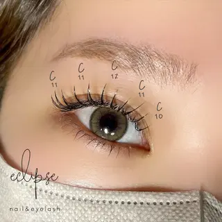 マツエク・マツパ eclipse eyelashのマツエク・マツパデザイン