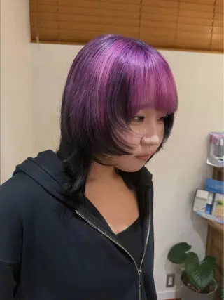 セミロング カラー レイヤー/艶カラー /yuan⟡.·のヘアスタイル