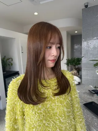 ロング カラー hair&beauty RENO直江店所属・大友 千春のヘアスタイル