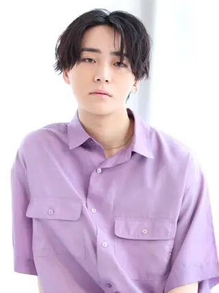 ヘアアレンジ メンズ 山本 優音のヘアスタイル