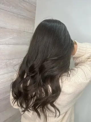 セミロング 山北 優姫のヘアスタイル