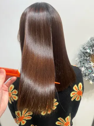 セミロング パーマ 🫧ぷる艶カラー🫧 Yuubi🦩のヘアスタイル