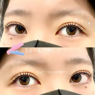 マツエク・マツパ Eyelash Salon Blanc～まつげエクステと眉の専門美容室～ リーフウォーク稲沢店所属・若山 輝のマツエク・マツパデザイン