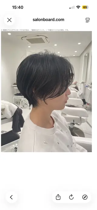 ショート uru柏店所属・椎葉 まりんのヘアスタイル