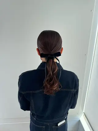 ヘアアレンジ 伊藤 歩のヘアスタイル