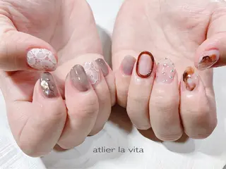 ネイル atelier la vita所属・lavita. mimuraのネイルデザイン