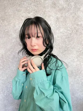 セミロング カラー 高橋 みく/ minimのヘアスタイル