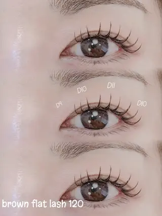 マツエク・マツパ kokua千早 アイカのマツエク・マツパデザイン