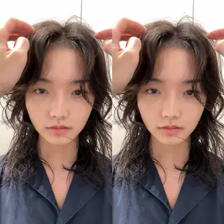 ミディアム パーマ 🌀perm 🌀のヘアスタイル