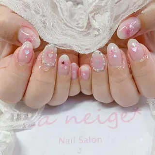 ネイル La neige* yuki 🥯🍑のネイルデザイン