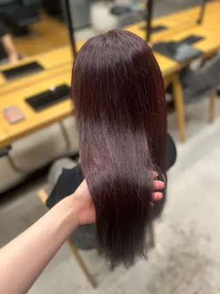 ロング カラー 天神/韓国レイヤー /髪質改善/ココロのヘアスタイル