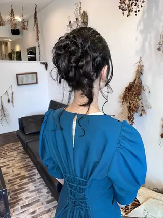 ヘアアレンジ niko RINKAのヘアスタイル