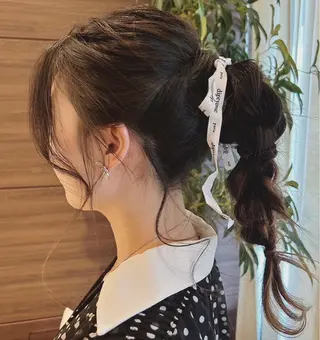 ロング sabo岡崎店所属・都筑 莉佳子のヘアスタイル