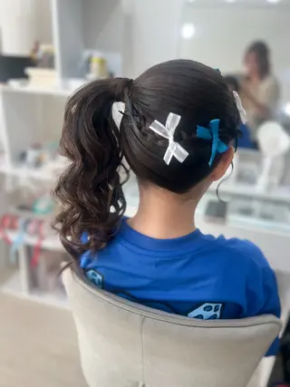 ロング ヘアセット/金山 佐野 妃都美のヘアスタイル