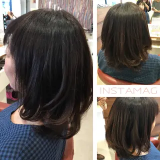 ショート ミディアム セミロング ロング カラー パーマ ヘアアレンジ メンズ キッズ ネイル マツエク・マツパ ひがし さゆりのヘアスタイル