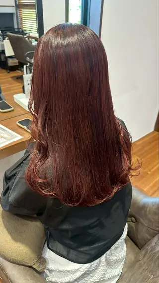 ロング 伴 星来のヘアスタイル