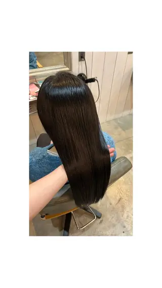 ロング 長谷川 楓恋のヘアスタイル