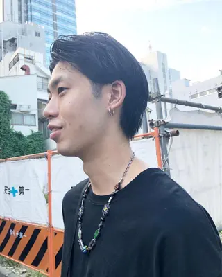 ヘアアレンジ メンズ ainico+所属・メンズ特化✂️栗原 侑也のヘアスタイル