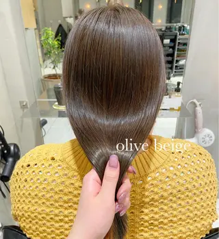 ミディアム カラー ヘアアレンジ 艶髪/レイヤーカット 🐣misakiのヘアスタイル