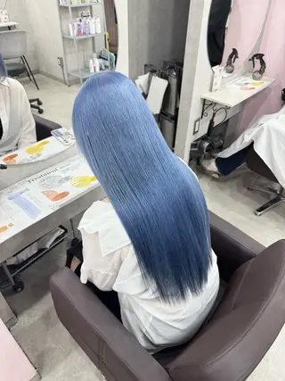 カラー ピンク率90%🎀× 肌映えカラー小川新大のヘアスタイル