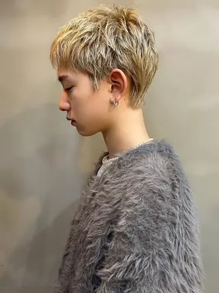 セミロング くすみカラー/ 肌馴染み/Yuukaのヘアスタイル