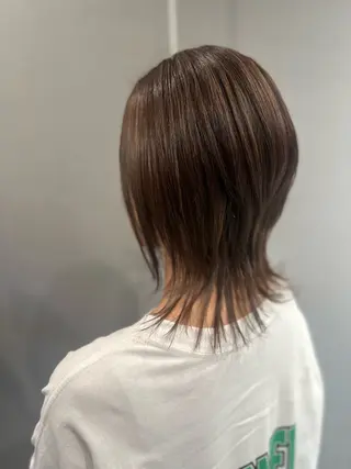 ミディアム カラー K Harukaのヘアスタイル