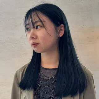 ロング FAVOR 警固店所属・まつお ゆいのヘアスタイル