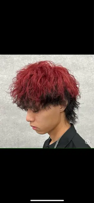 カラー メンズ🐺カラー／ 垢抜け🔥木村晴希のヘアスタイル