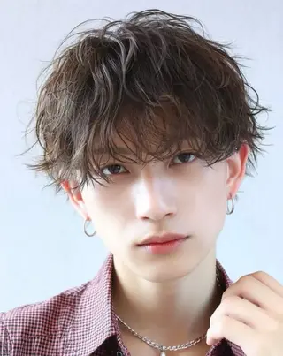 パーマ メンズ 🫧ナオ🫧 /韓国 ヘア/ マンツーマンのヘアスタイル