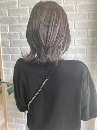 ミディアム カラー エムロード深草店所属・齋藤 真之介のヘアスタイル