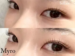 マツエク・マツパ Myro Airiのマツエク・マツパデザイン