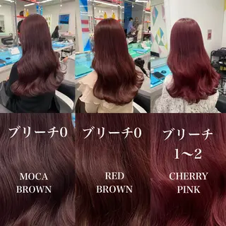 カラー ️🩷ハイトーン特化 RYUGA️🩵のヘアスタイル