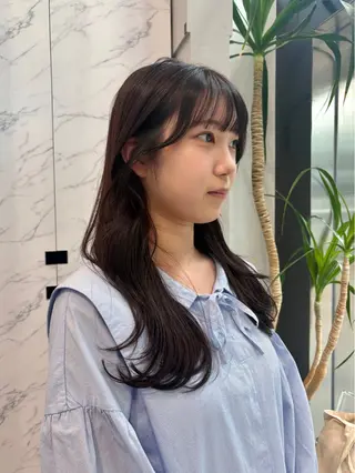 ロング カラー miu /透明感カラーのヘアスタイル