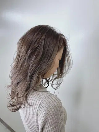 ロング カラー 井手 伸哉のヘアスタイル