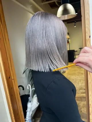 カラー nishido ハイライト/海外ヘアのヘアスタイル