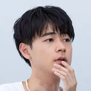 ミディアム パーマ ヘアアレンジ メンズ fifth Tokyo所属・fifth 石川 凪のヘアスタイル