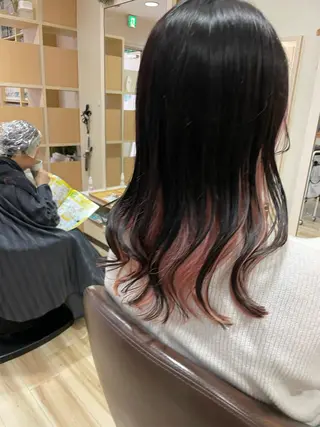 ミディアム カラー 🌈派手髪ハイトーン 🌈鈴木亮太🌈のヘアスタイル