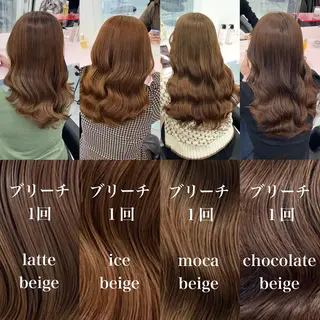 カラー 💗爆美女製造機💗 ハイトーン-髪質改善のヘアスタイル