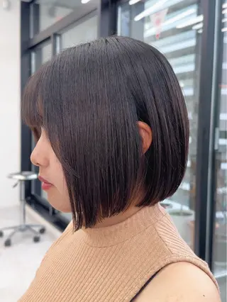 ミディアム てらしぃ /名古屋美容師のヘアスタイル