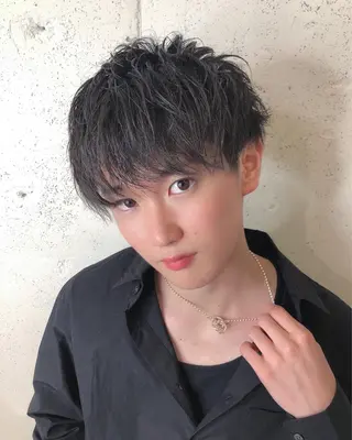 ショート メンズ MILI HAIR所属・韓国ヘア🇰🇷 RYOTAのヘアスタイル