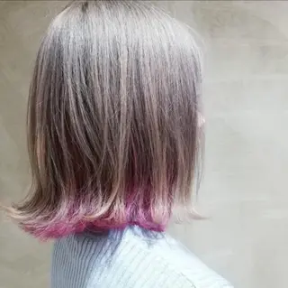 ミディアム カラー ill副店長 立和田純也のヘアスタイル