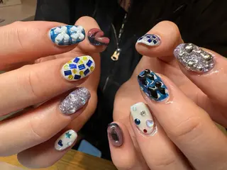 ネイル tsumeasobi所属・tsumeasobi 🪬macoのネイルデザイン