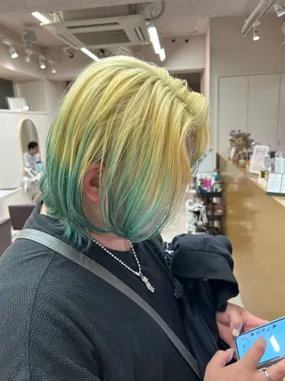 カラー メンズ 横浜カラー/パーマ/ SAKI💫のヘアスタイル