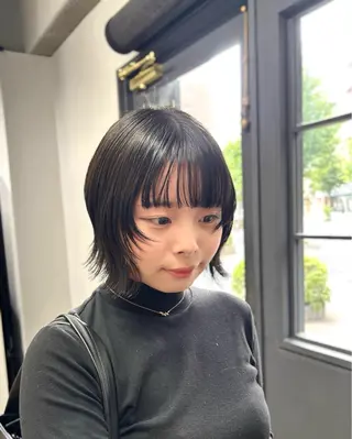 ショート CASANE所属・ラフで可愛いヘア 🐈‍⬛Rukaのヘアスタイル