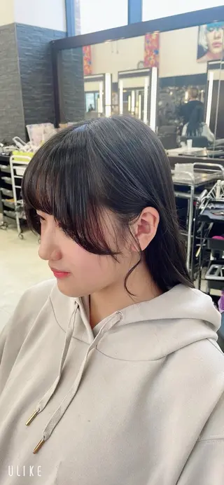 ミディアム 福田 宗幸のヘアスタイル