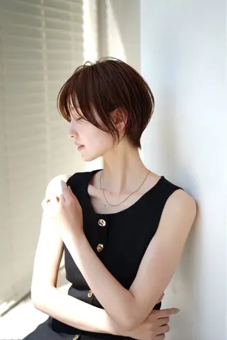 ショート カラー 加賀 千聖 /soigneのヘアスタイル