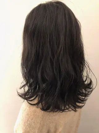 セミロング カラー ショートボブ💗 ヤマネシオリのヘアスタイル